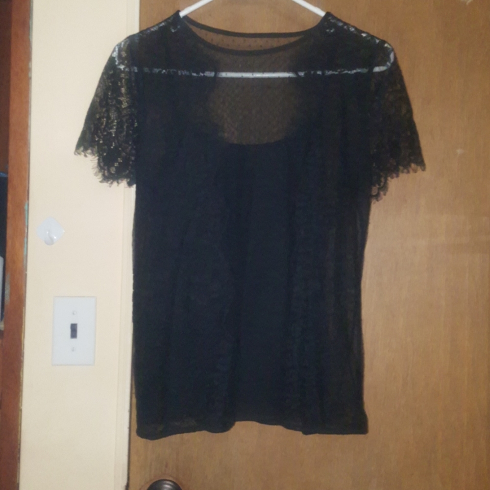 Sheer lacey top